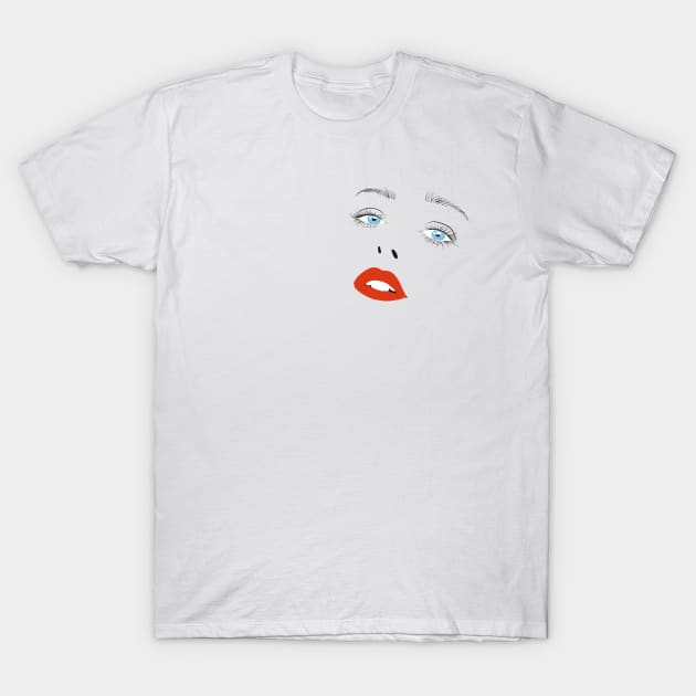 Who Is She (pocket) T-Shirt by j__face